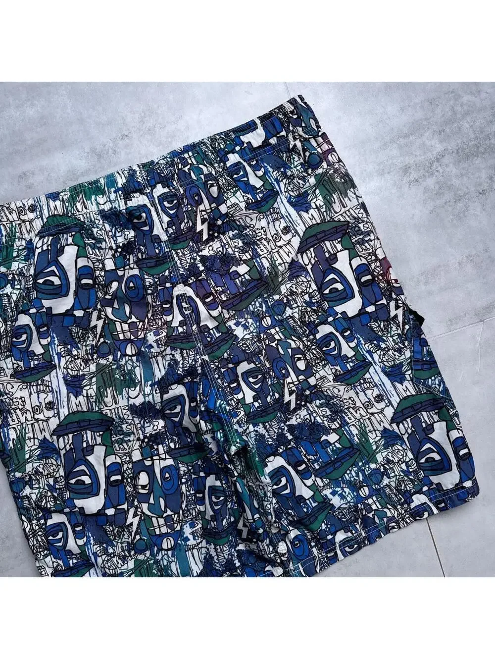 Y2K Scott Benson Maui Hawaii 00s Surf Board Vintage Shorts